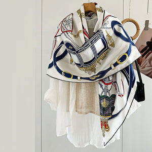 MaraSilk Pure Mulberry Silk Scarf - Square Twill MS526