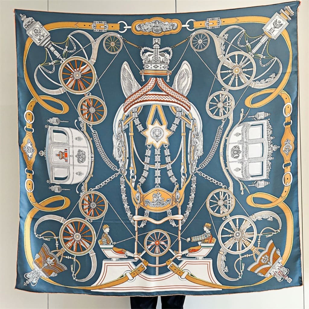 MaraSilk Pure Mulberry Silk Scarf - Square Twill MS526 53" x 53" MS52602