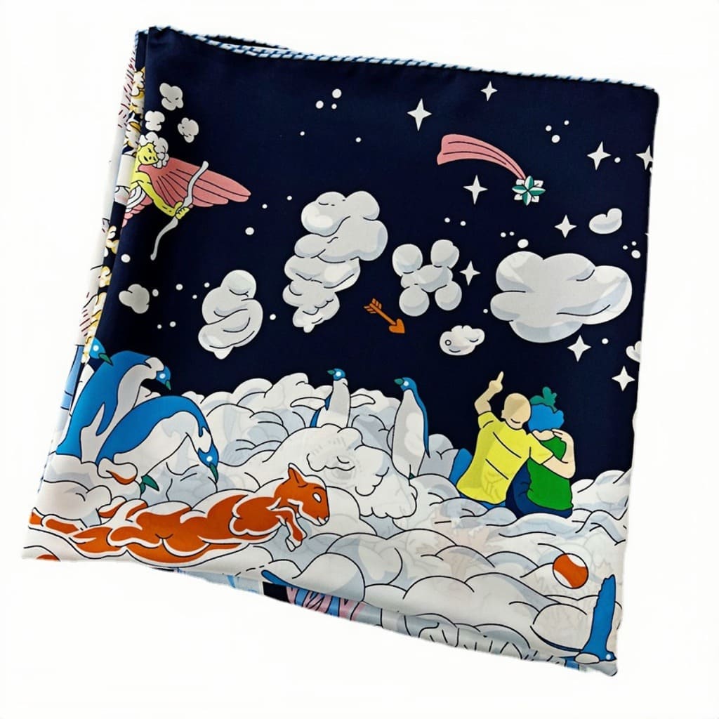 MaraSilk Pure Mulberry Silk Scarf - Square Twill MS527