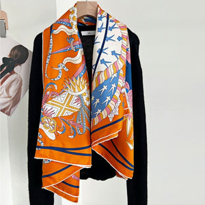 MaraSilk Pure Mulberry Silk Scarf - Square Twill MS528