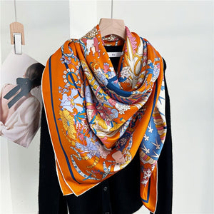 MaraSilk Pure Mulberry Silk Scarf - Square Twill MS528