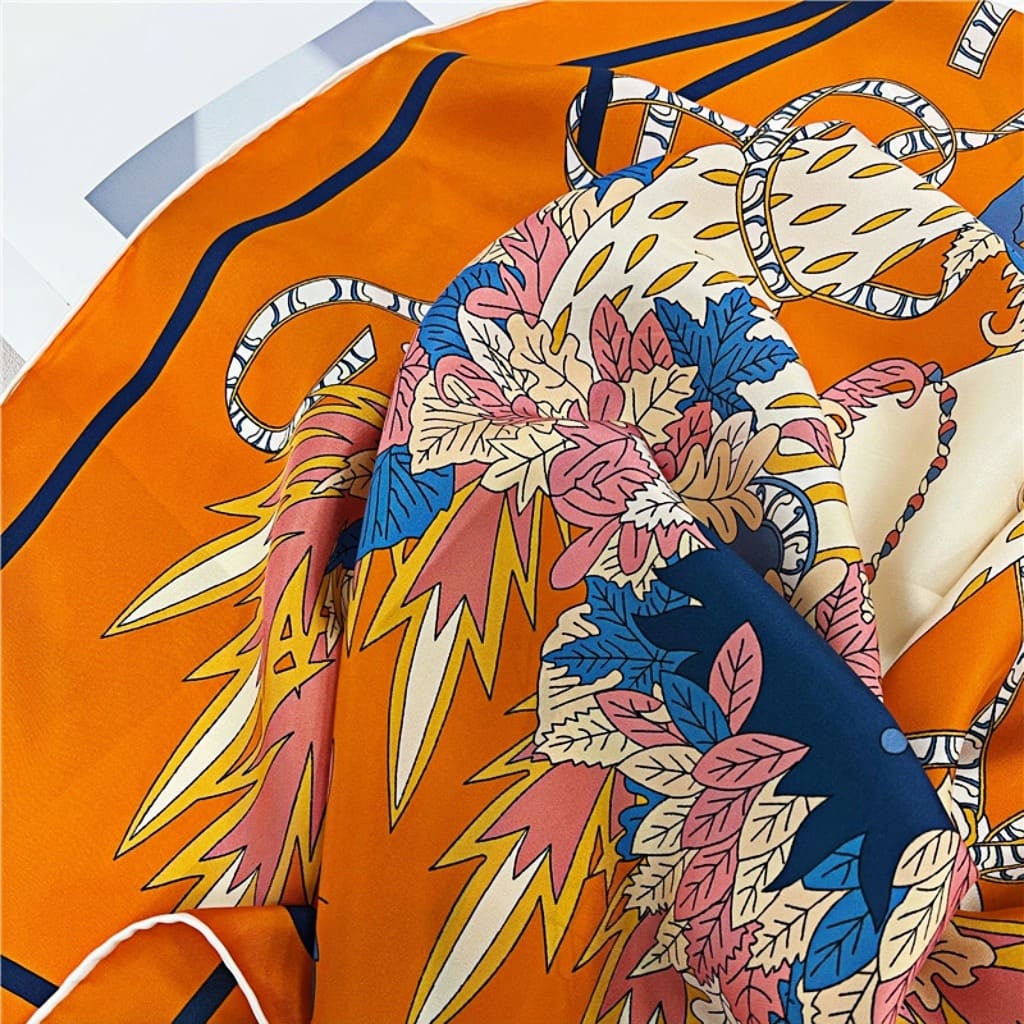 MaraSilk Pure Mulberry Silk Scarf - Square Twill MS528