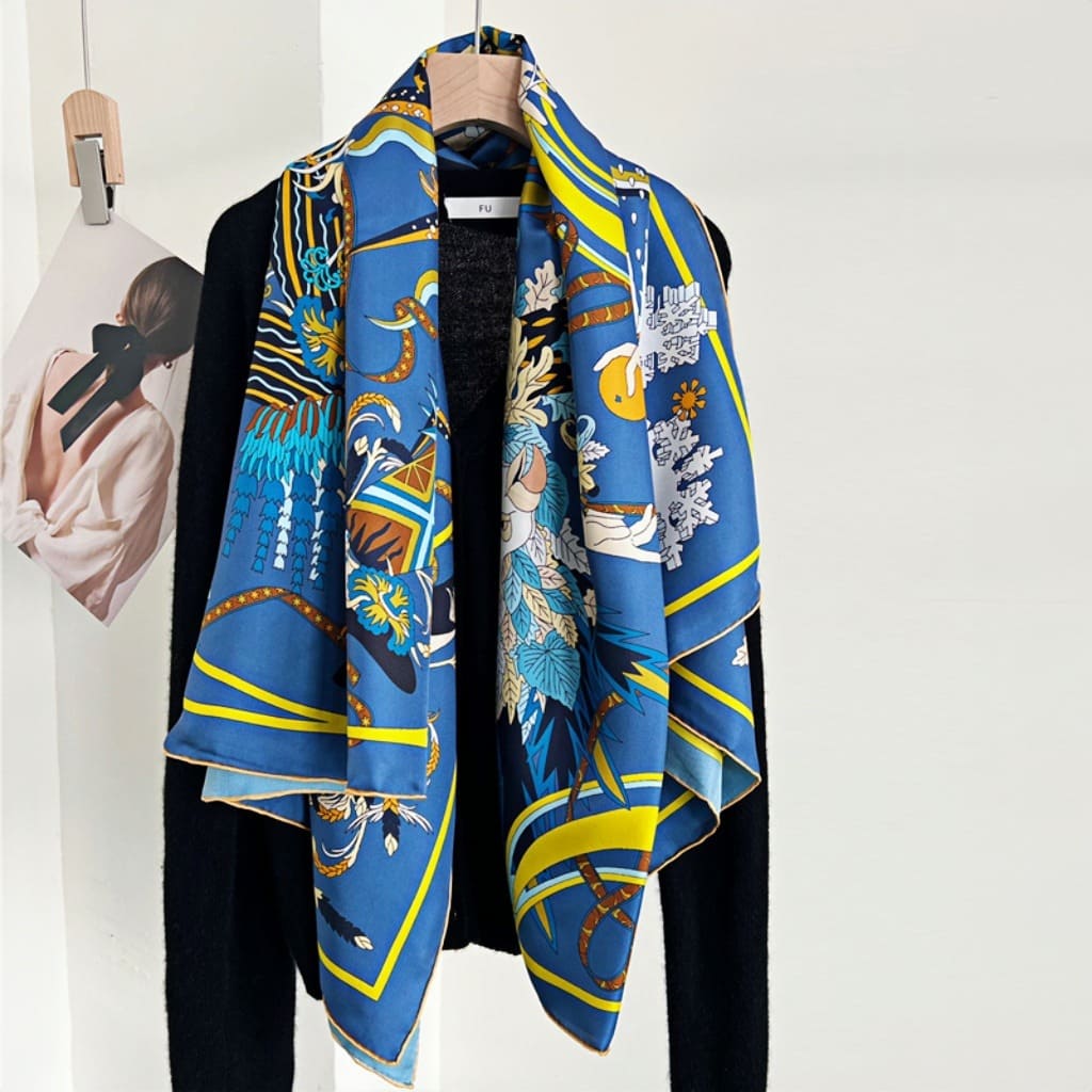 MaraSilk Pure Mulberry Silk Scarf - Square Twill MS528