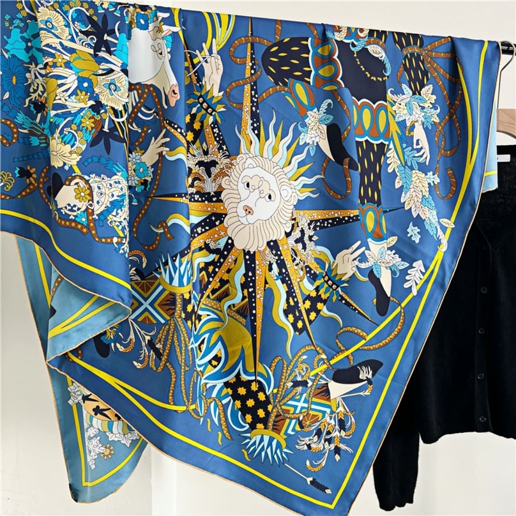 MaraSilk Pure Mulberry Silk Scarf - Square Twill MS528