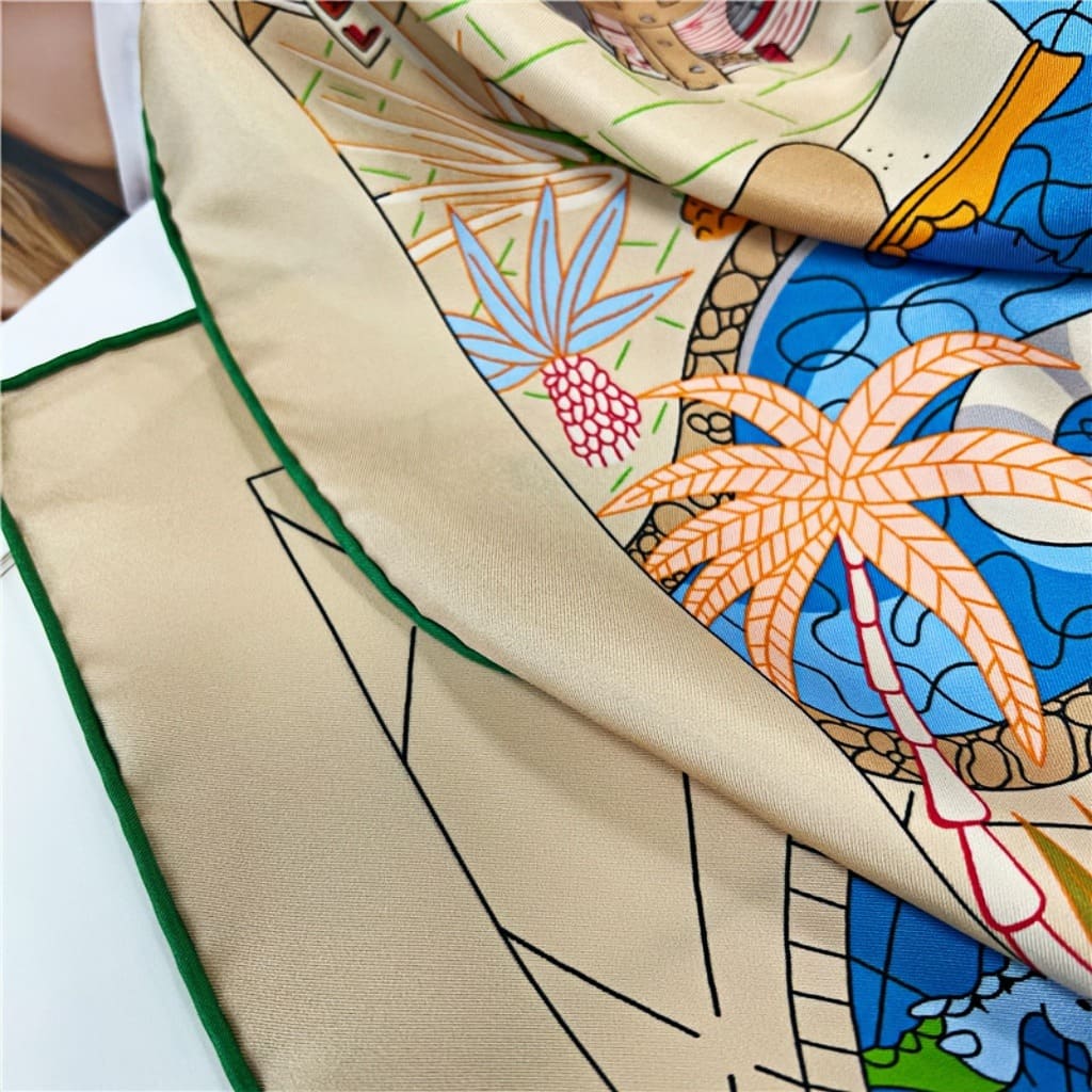 MaraSilk Pure Mulberry Silk Scarf - Square Twill MS529