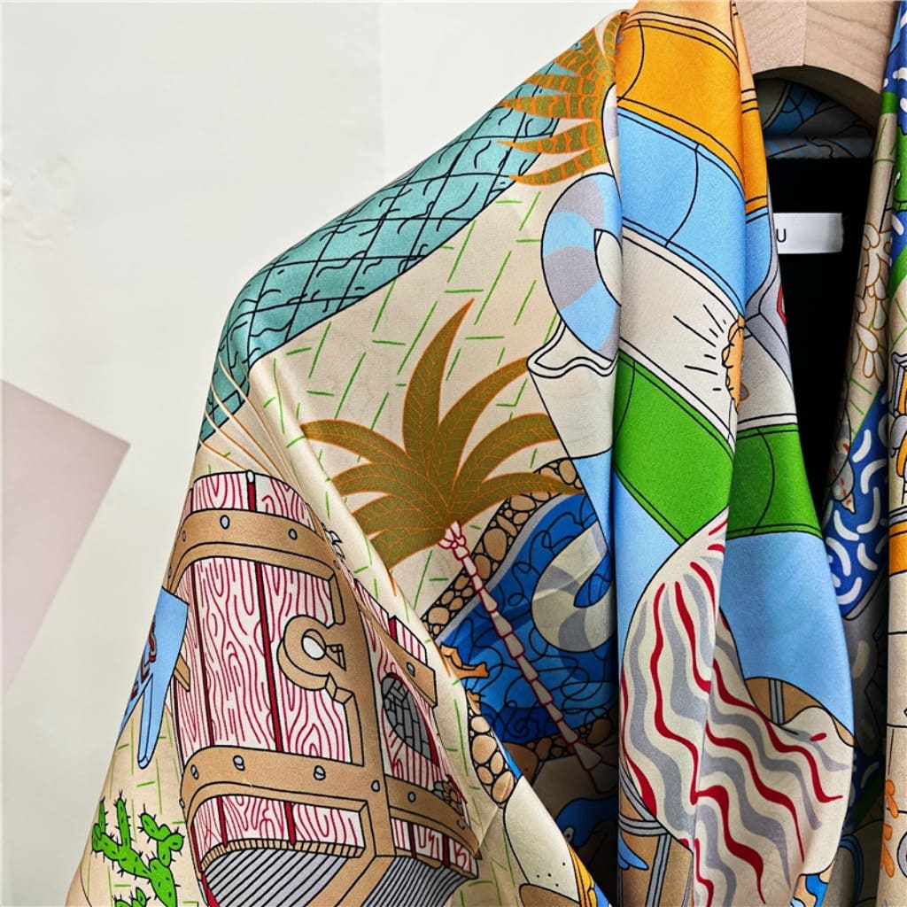 MaraSilk Pure Mulberry Silk Scarf - Square Twill MS529