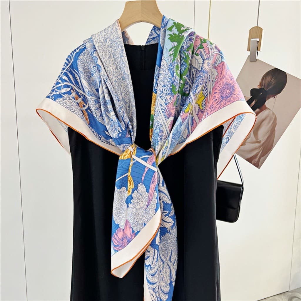 MaraSilk Pure Mulberry Silk Scarf - Square Twill MS531