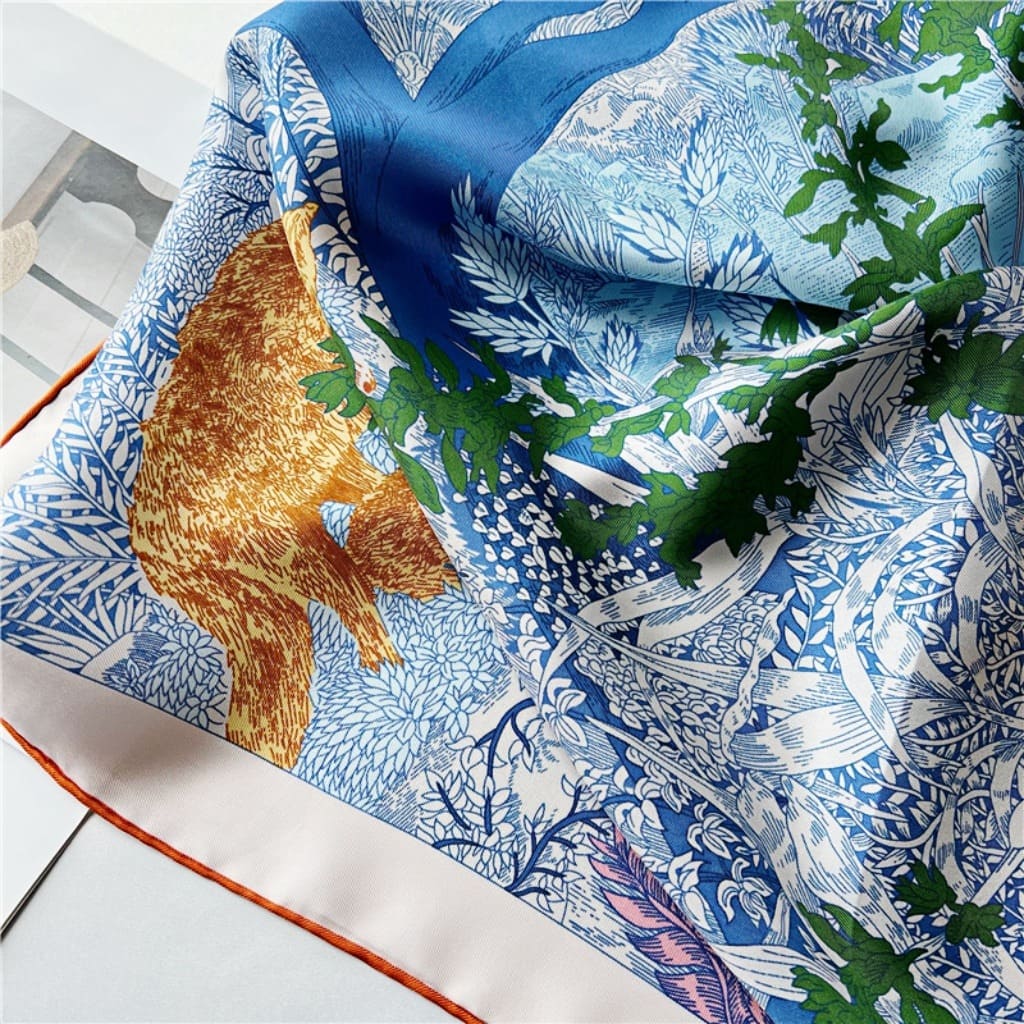 MaraSilk Pure Mulberry Silk Scarf - Square Twill MS531