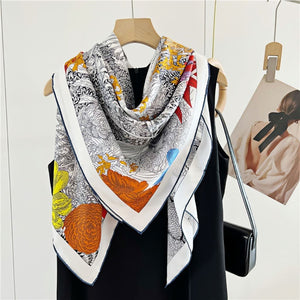 MaraSilk Pure Mulberry Silk Scarf - Square Twill MS531