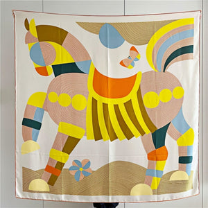 MaraSilk Pure Mulberry Silk Scarf - Square Twill MS532 53" x 53" MS53201