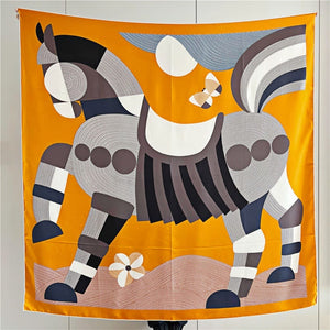 MaraSilk Pure Mulberry Silk Scarf - Square Twill MS532 53" x 53" MS53203