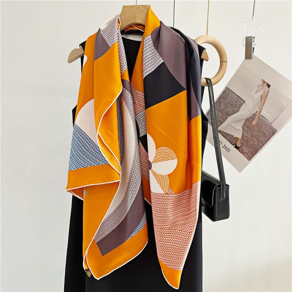 MaraSilk Pure Mulberry Silk Scarf - Square Twill MS532