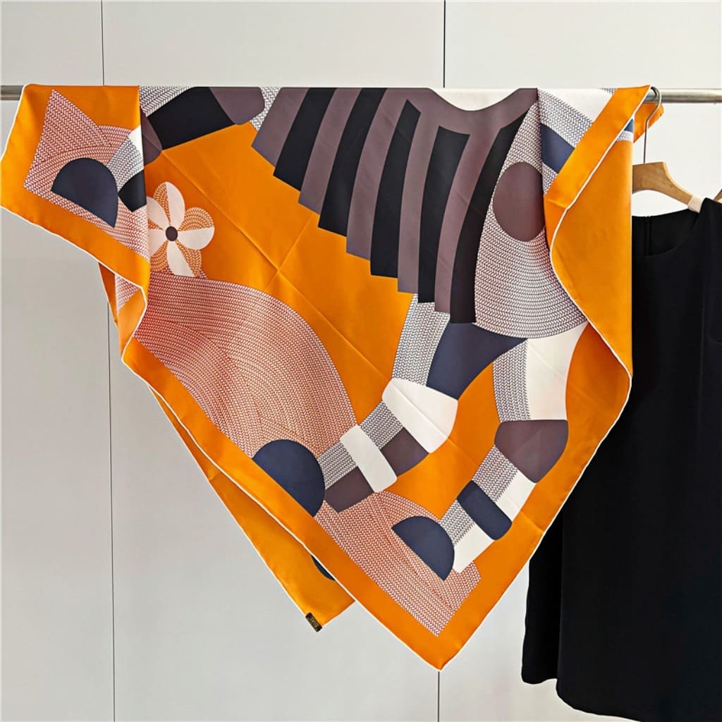 MaraSilk Pure Mulberry Silk Scarf - Square Twill MS532