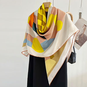 MaraSilk Pure Mulberry Silk Scarf - Square Twill MS532