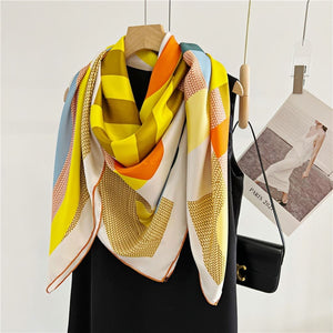 MaraSilk Pure Mulberry Silk Scarf - Square Twill MS532