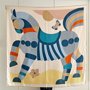 MaraSilk Pure Mulberry Silk Scarf - Square Twill MS532 53" x 53" MS53202