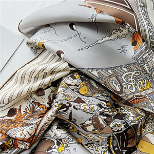 MaraSilk Pure Mulberry Silk Scarf - Square Twill MS533