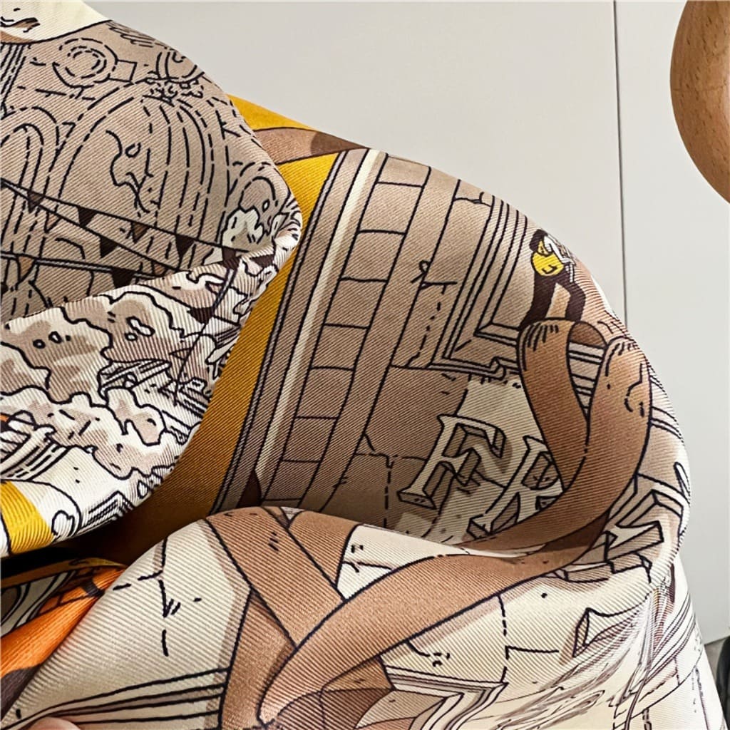 MaraSilk Pure Mulberry Silk Scarf - Square Twill MS533