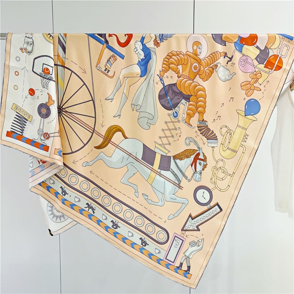 MaraSilk Pure Mulberry Silk Scarf - Square Twill MS534