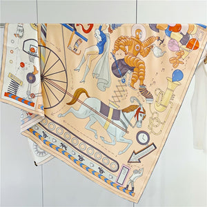 MaraSilk Pure Mulberry Silk Scarf - Square Twill MS534