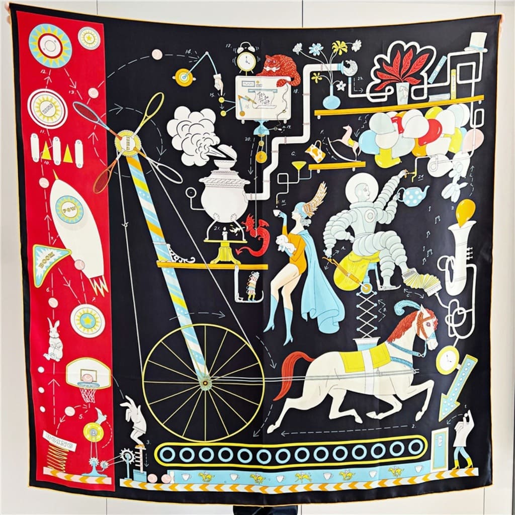 MaraSilk Pure Mulberry Silk Scarf - Square Twill MS534 53" x 53" MS53401