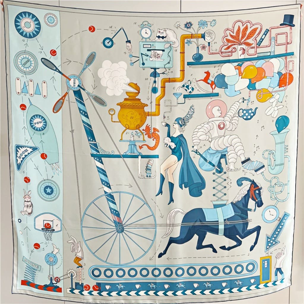 MaraSilk Pure Mulberry Silk Scarf - Square Twill MS534 53" x 53" MS53402