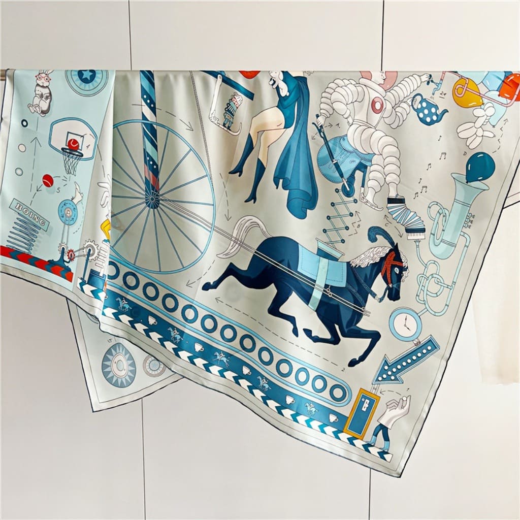 MaraSilk Pure Mulberry Silk Scarf - Square Twill MS534