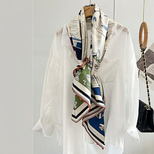 MaraSilk Pure Mulberry Silk Scarf - Square Twill MS535