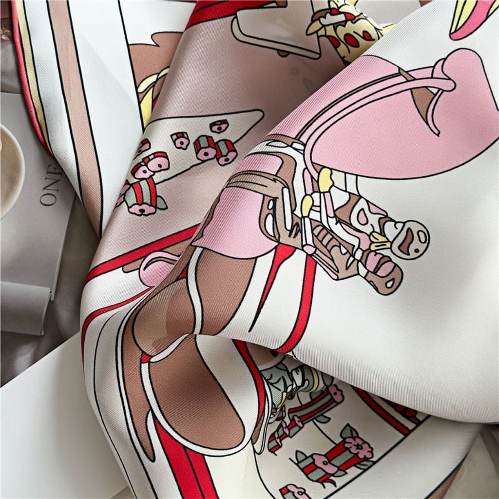 MaraSilk Pure Mulberry Silk Scarf - Square Twill MS535