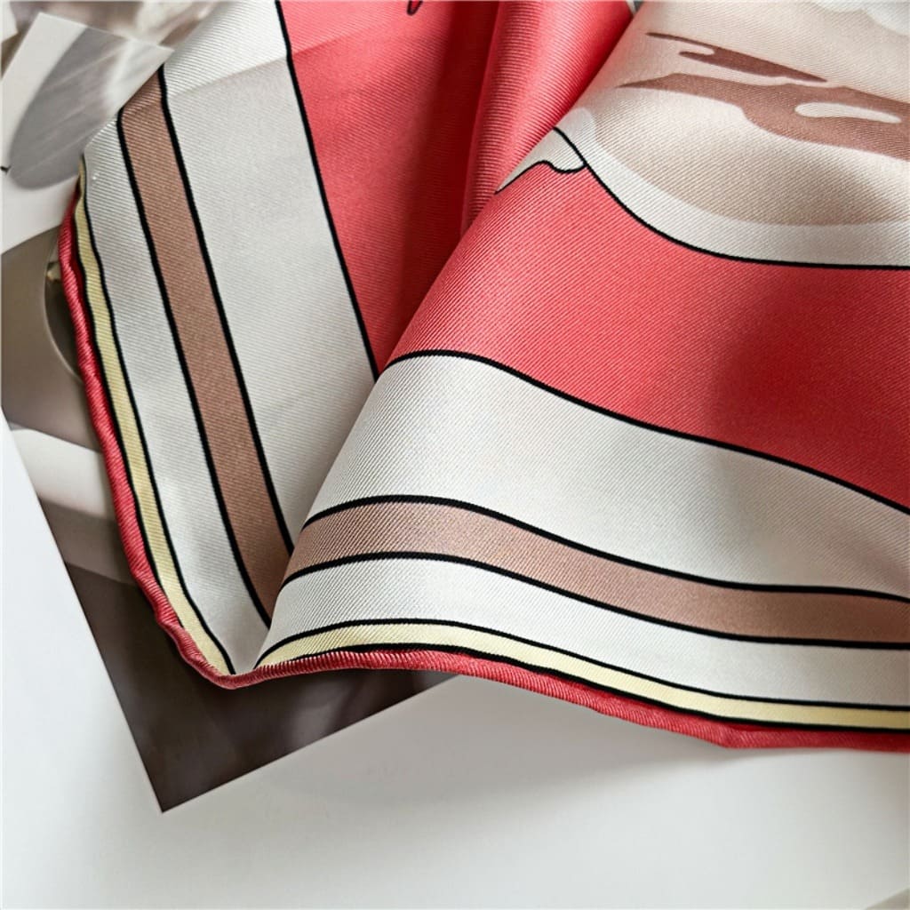 MaraSilk Pure Mulberry Silk Scarf - Square Twill MS535