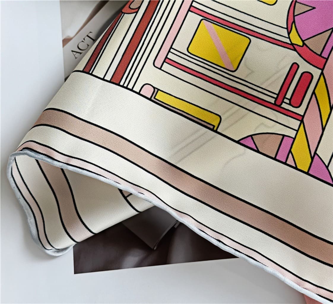 MaraSilk Pure Mulberry Silk Scarf - Square Twill MS535