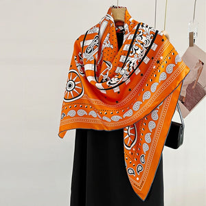 MaraSilk Pure Mulberry Silk Scarf - Square Twill MS536