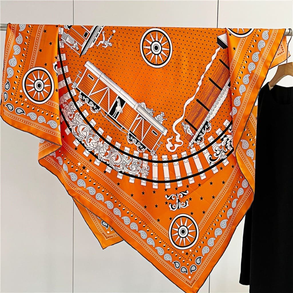 MaraSilk Pure Mulberry Silk Scarf - Square Twill MS536