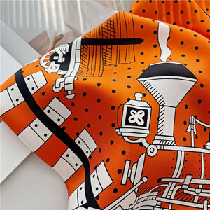 MaraSilk Pure Mulberry Silk Scarf - Square Twill MS536