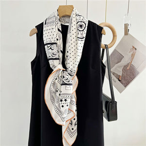 MaraSilk Pure Mulberry Silk Scarf - Square Twill MS536