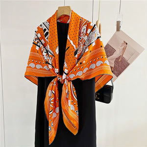 MaraSilk Pure Mulberry Silk Scarf - Square Twill MS536