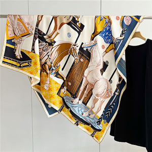 MaraSilk Pure Mulberry Silk Scarf - Square Twill MS537