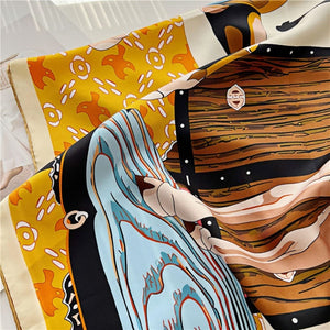 MaraSilk Pure Mulberry Silk Scarf - Square Twill MS537