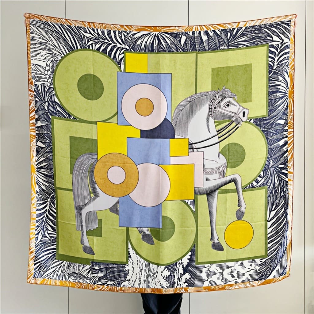 MaraSilk Pure Mulberry Silk Scarf - Square Twill MS537 53" x 53" MS53703