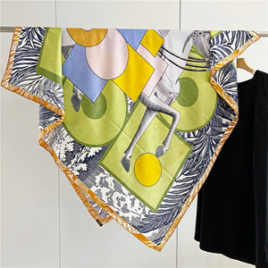 MaraSilk Pure Mulberry Silk Scarf - Square Twill MS537