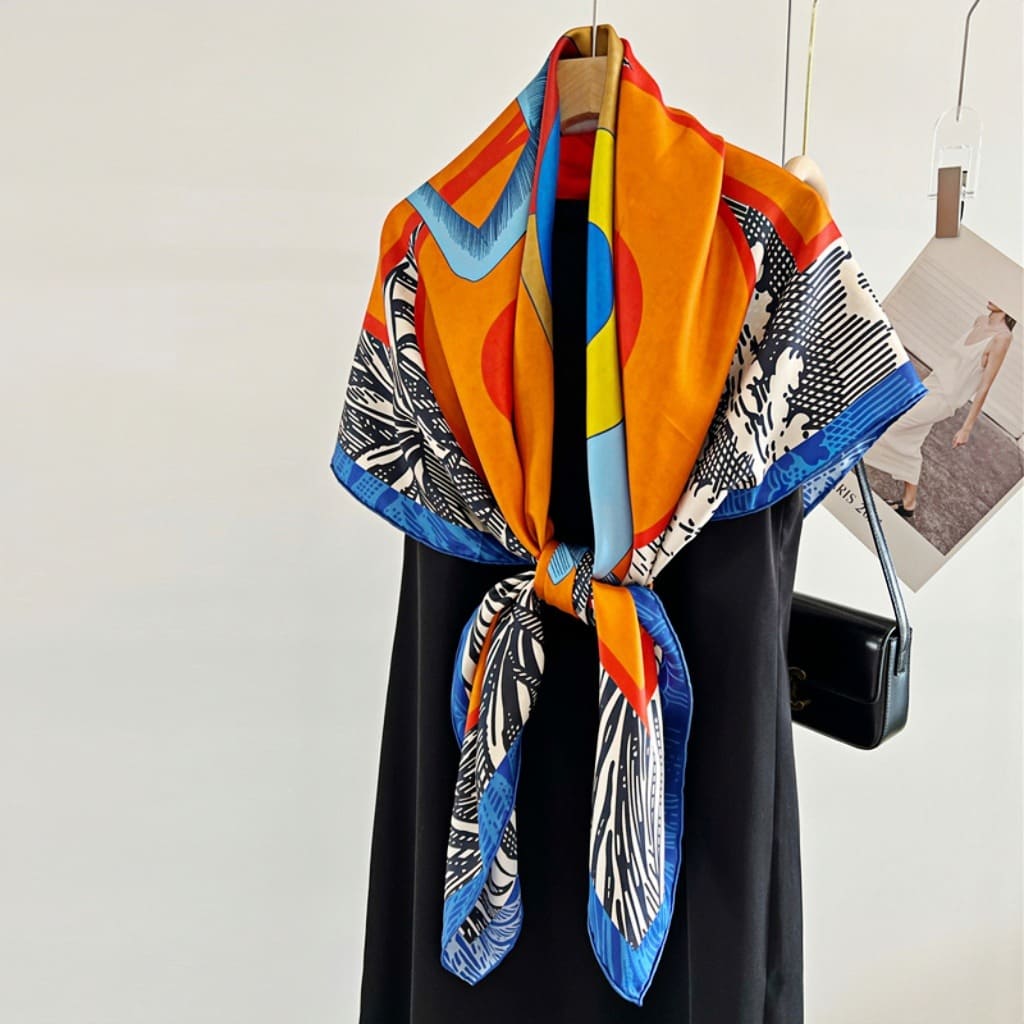 MaraSilk Pure Mulberry Silk Scarf - Square Twill MS537