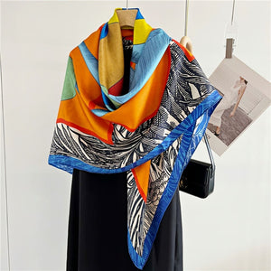 MaraSilk Pure Mulberry Silk Scarf - Square Twill MS537