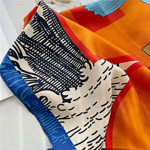 MaraSilk Pure Mulberry Silk Scarf - Square Twill MS537