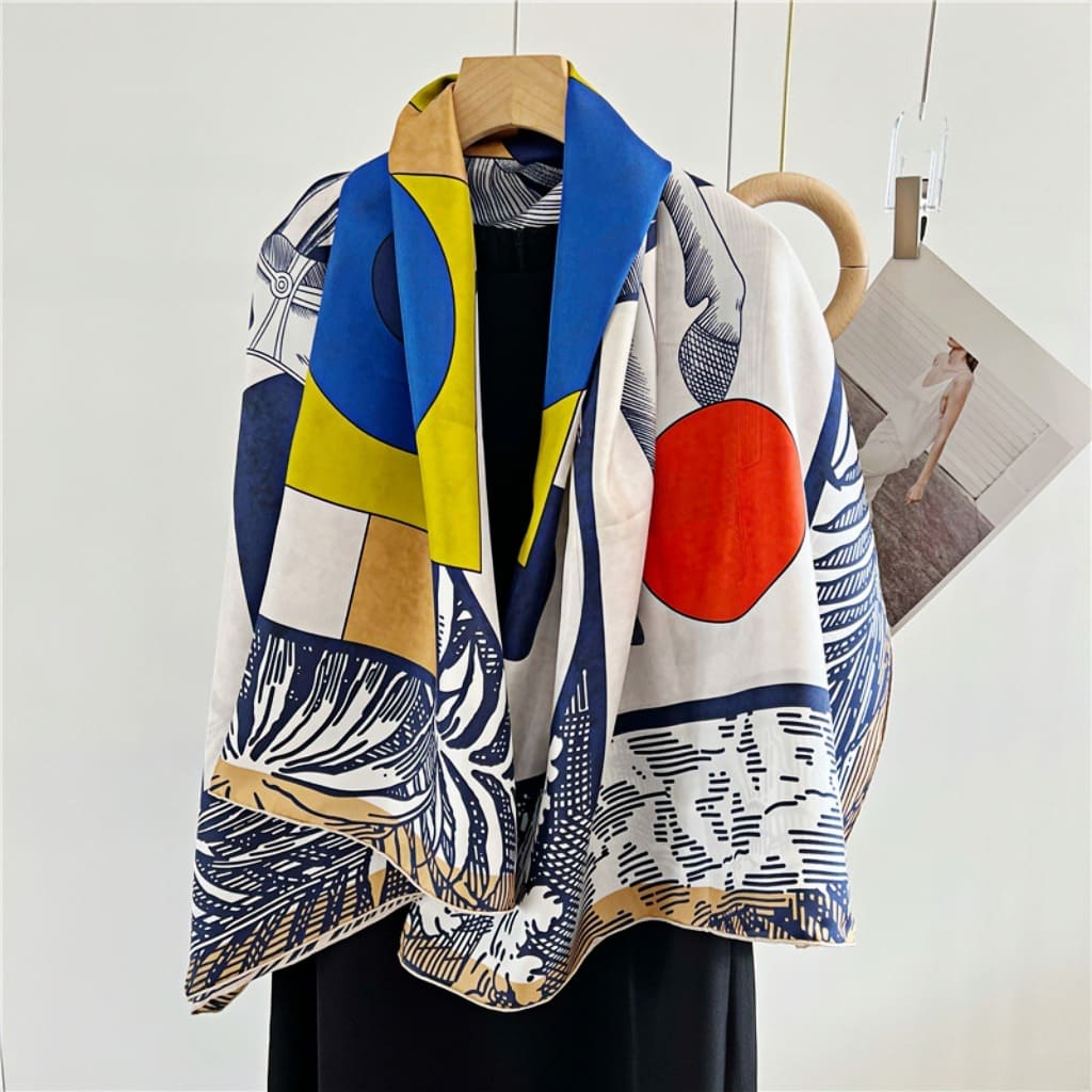 MaraSilk Pure Mulberry Silk Scarf - Square Twill MS537