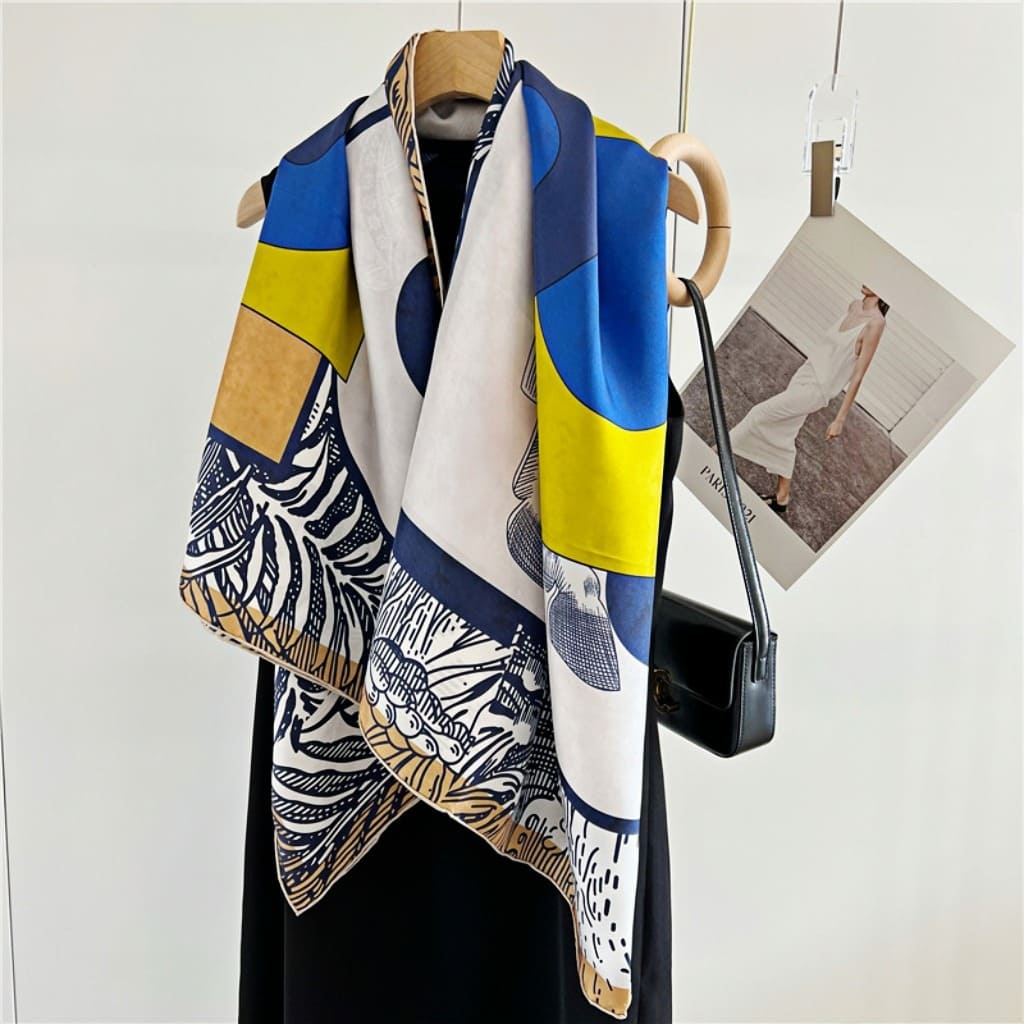 MaraSilk Pure Mulberry Silk Scarf - Square Twill MS537