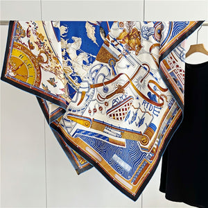 MaraSilk Pure Mulberry Silk Scarf - Square Twill MS537