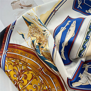 MaraSilk Pure Mulberry Silk Scarf - Square Twill MS537