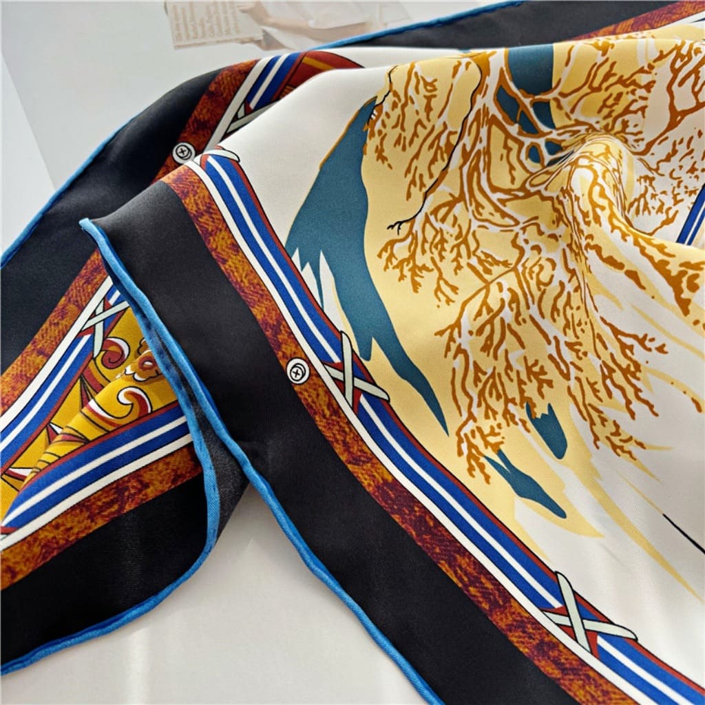 MaraSilk Pure Mulberry Silk Scarf - Square Twill MS537