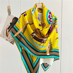 MaraSilk Pure Mulberry Silk Scarf - Square Twill MS538