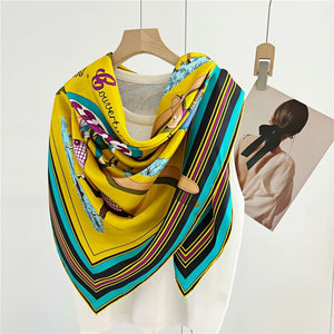 MaraSilk Pure Mulberry Silk Scarf - Square Twill MS538